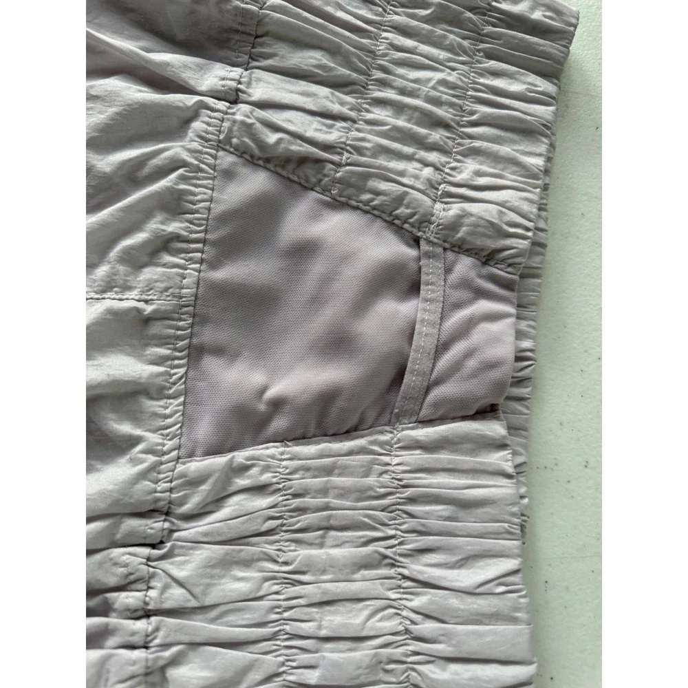 FP‎ Movement The Way Home Shorts Lavender Purple High Rise Smocked Running XS